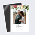Magnet remerciement mariage Wild Flowers