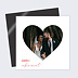 Magnet Remerciements Mariage Forme Cœur