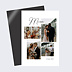 Magnet Remerciements Mariage Simple Pêle-mêle