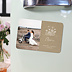 Magnet remerciement mariage Bouquet Champêtre