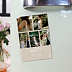 Magnet remerciement mariage Chiné Typographique