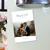 Magnet remerciement mariage Effet Photo