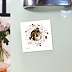 Magnet remerciement mariage Jardin Sauvage
