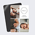 Magnet remerciements naissance Jolie Couronne