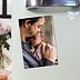 Magnet remerciements naissance Cadre à la Main