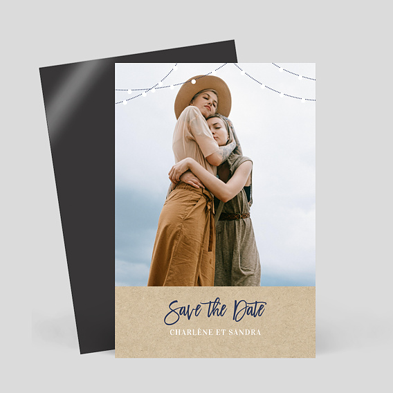 Magnet Save the Date Il Etait une Fois