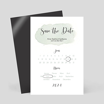 Magnet Save the Date Tempo