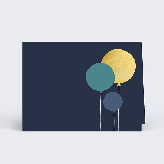 Marque-place anniversaire  Balloons