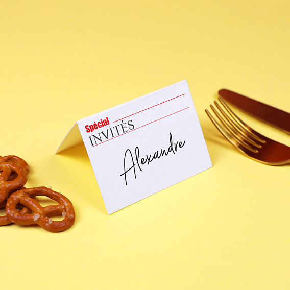 Marque-place anniversaire  Journal Après 1