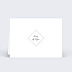 Marque-place anniversaire  Charme Classique Verso