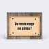 Marque-place anniversaire  Wanted Verso