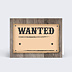 Marque-place anniversaire  Wanted