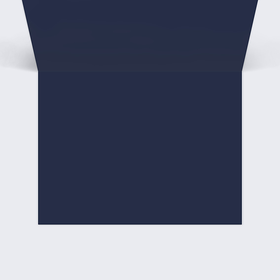 Marque-place anniversaire  Bulles Ocre Intérieur Droit