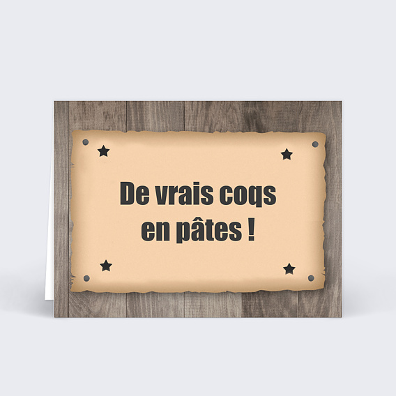 Marque-place anniversaire Wanted Verso