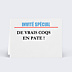 Marque-place Anniversaire  Rétrospective