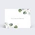 Marque-place Anniversaire Couronne Eucalyptus Minimaliste
