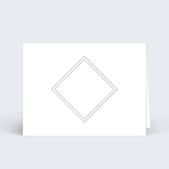 Marque-place Anniversaire Charme Classique