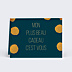 Marque-place Anniversaire Graphique Chic