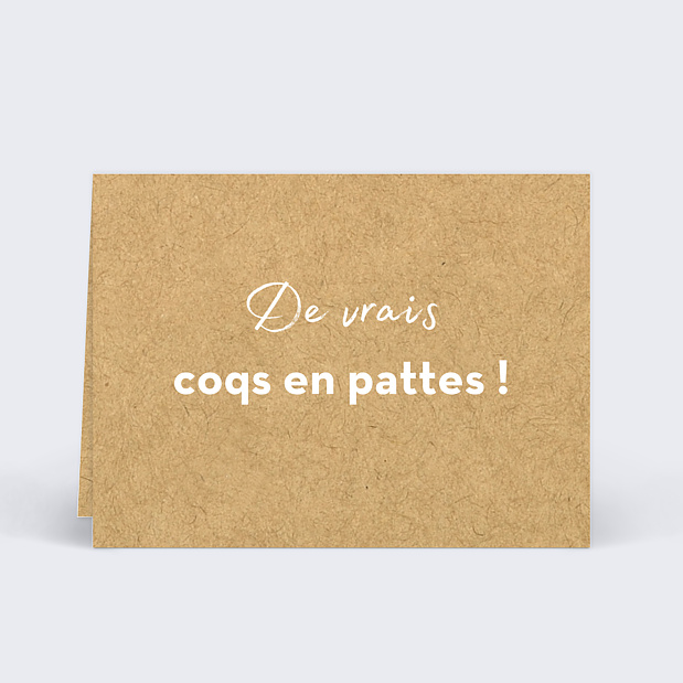 Marque-place anniversaire Typo Verso