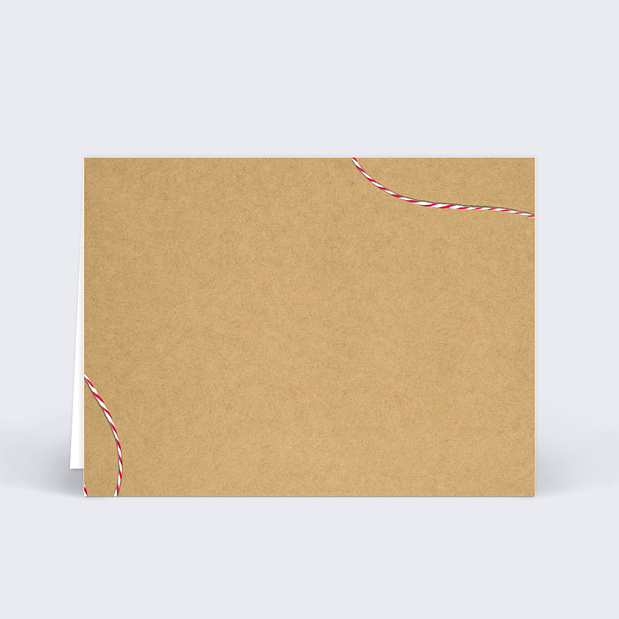 Marque-place Anniversaire Boarding Pass Verso