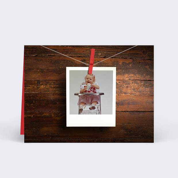 Marque-place Anniversaire Devine Verso