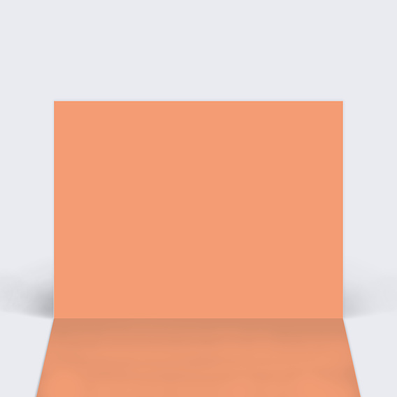 Marque-place anniversaire  Couronne Printanière Intérieur Gauche