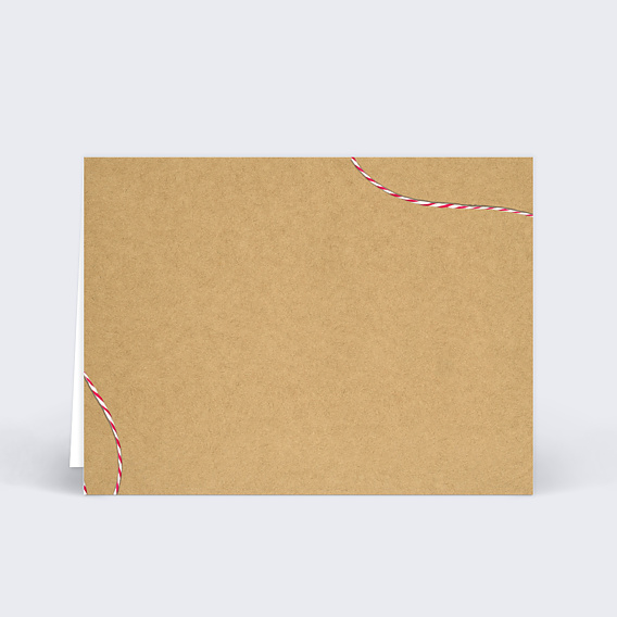 Marque-place anniversaire  Boarding Pass Verso