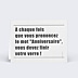Marque-place Anniversaire Journal