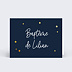 Marque-place baptême Étoiles Marines