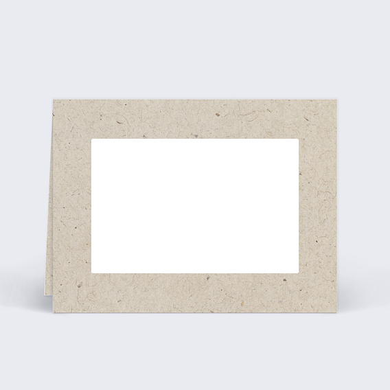 Marque-place baptême Esprit Chiné Verso