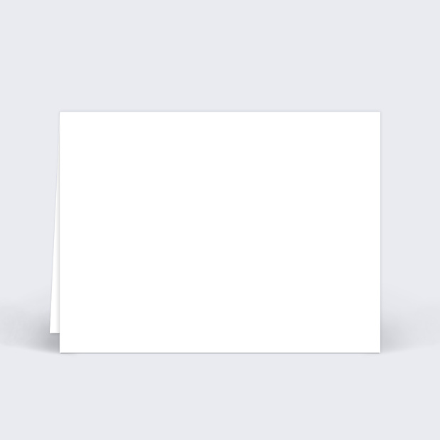 Marque-place baptême 100% personnalisable Verso