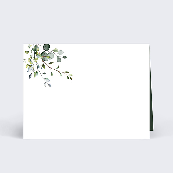 Marque-place mariage Herbarium