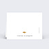 Marque-place mariage Couronne Chic Verso