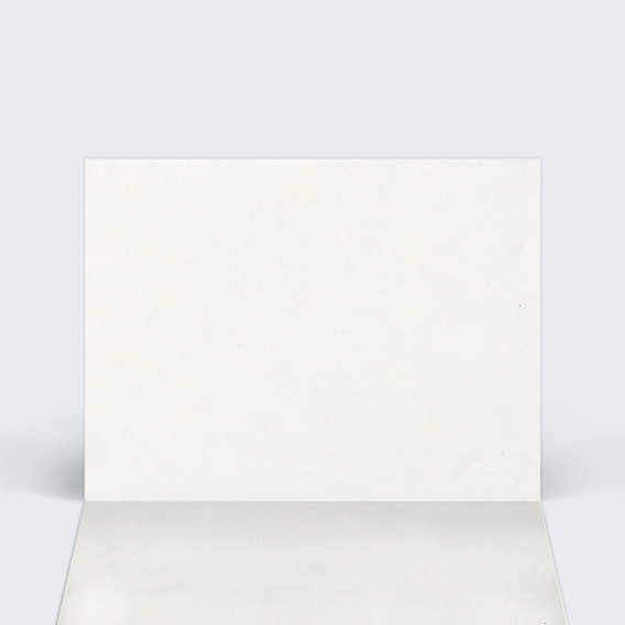 Marque-place mariage Feuilles de Jade Intérieur Gauche