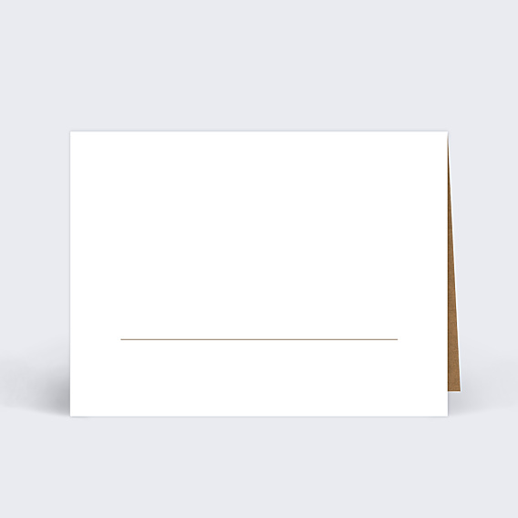 Marque-place Mariage Dentelle Kraft II