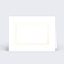 Marque-place mariage Feuilles d'Or