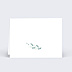 Marque-place Mariage Couronne de Fleurs