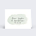 Marque-place Mariage Tempo
