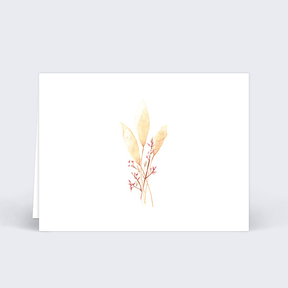 Marque-place mariage Bohemia Verso