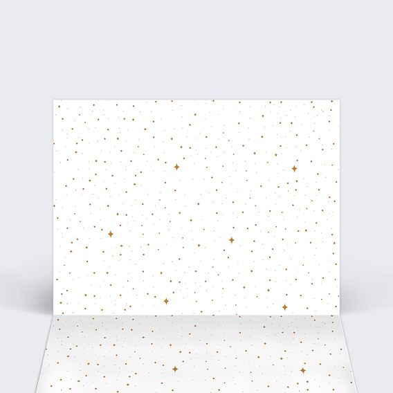 Marque-place mariage Astrologie Intérieur Gauche