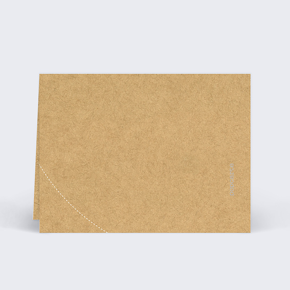 Marque-place mariage Ensemble en Vadrouille Verso