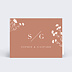 Marque-place Mariage Botanica