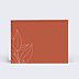 Marque-place Mariage Terracotta Flowers