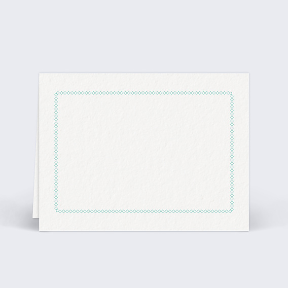 Marque-place mariage Liseré Verso