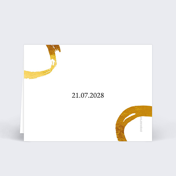 Marque-place mariage Alliance Verso