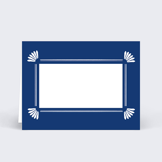 Marque-place mariage Azulejos Verso