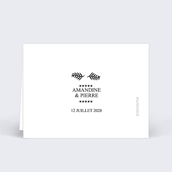 Marque-place mariage Cinéma Verso