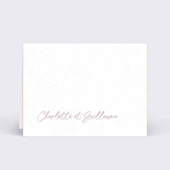 Marque-place mariage Maison Lemoine X Popcarte - Ivory Verso