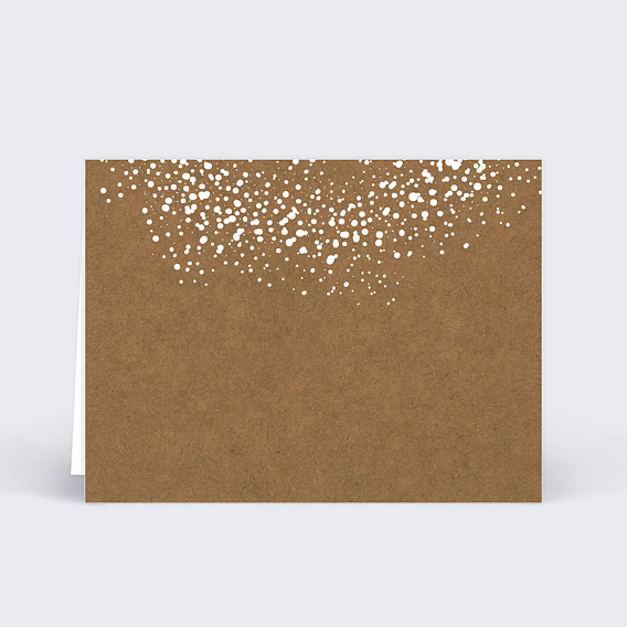 Marque-place mariage Couronne de Dentelle Verso