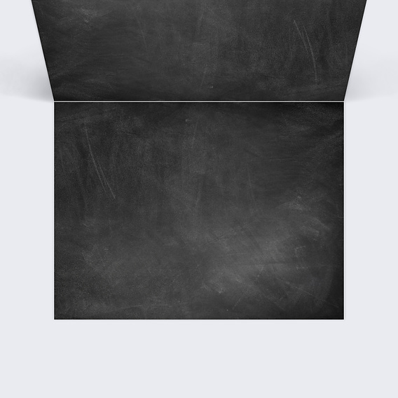 Marque-place mariage Ardoise Intérieur Droit